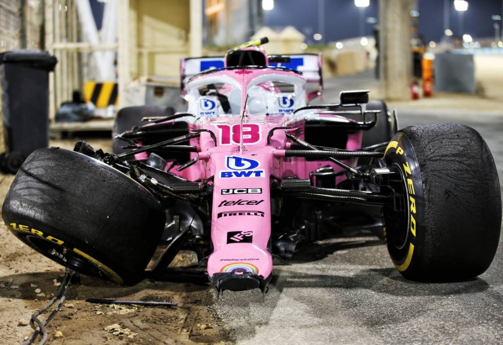 Lance Stroll's Racing Point after the Bahrain Grand Prix