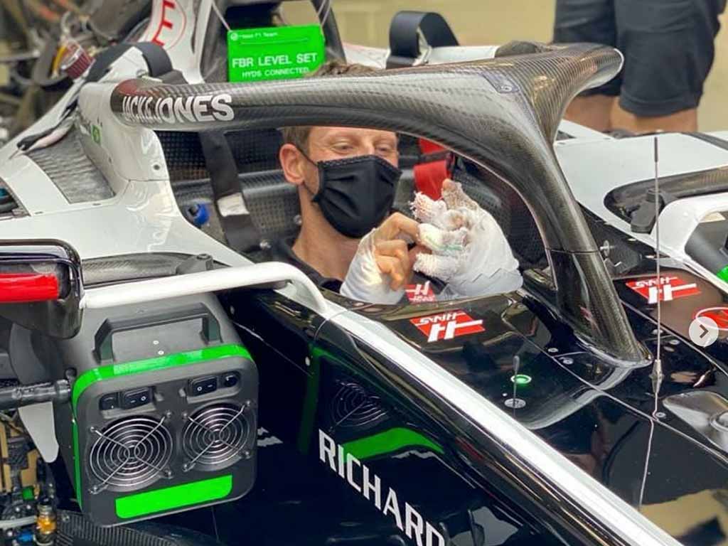 Romain Grosjean vuelve a las carreras virtuales