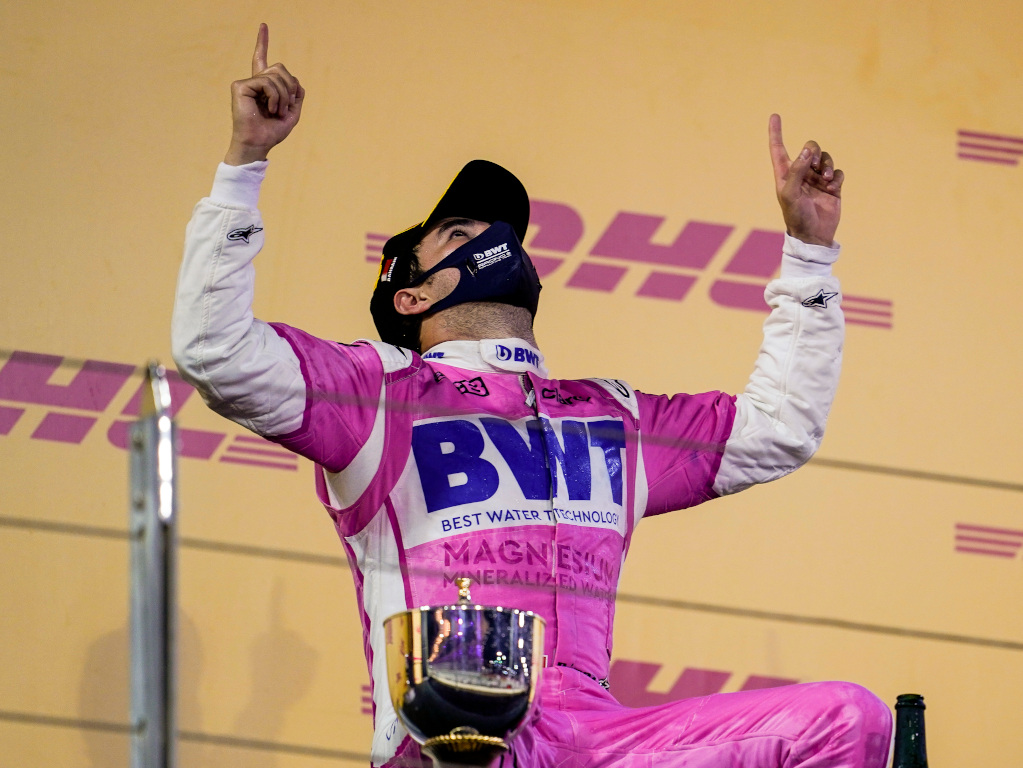 Sergio Perez Sakhir Gp Gagne