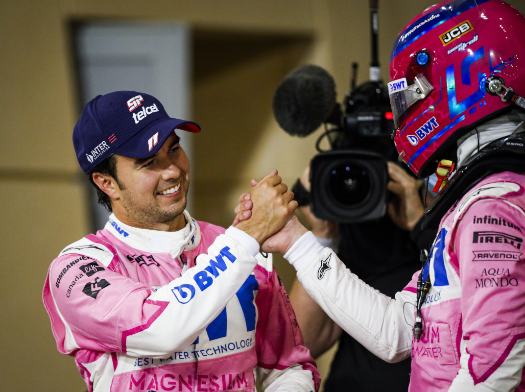 Sergio Perez Et Lance Stroll Racing Point