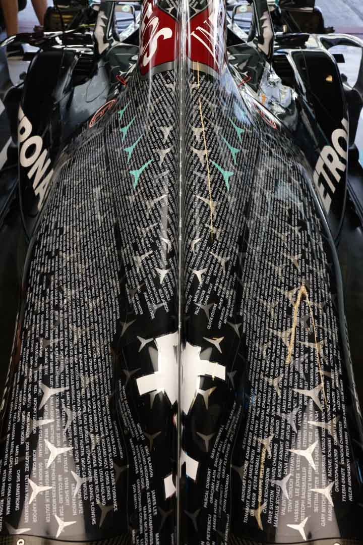 Mercedes unveil special W11 livery for season finale | LaptrinhX / News