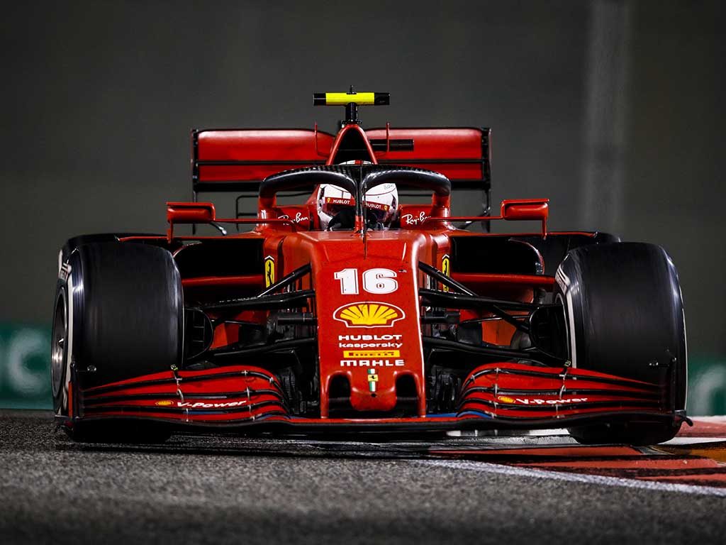 Polo Formule 1 Ferrari SF1000 charles Leclerc 2020 - Greenbird-racing