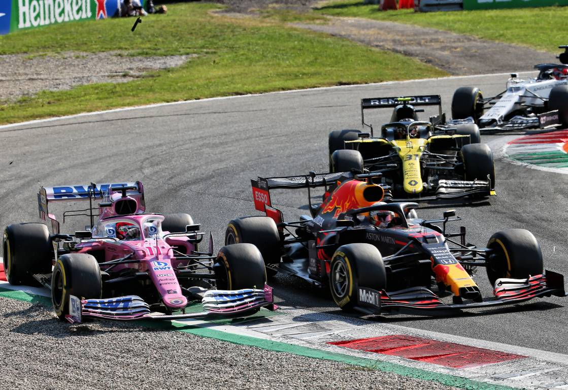 Sergio Perez, Max Verstappen