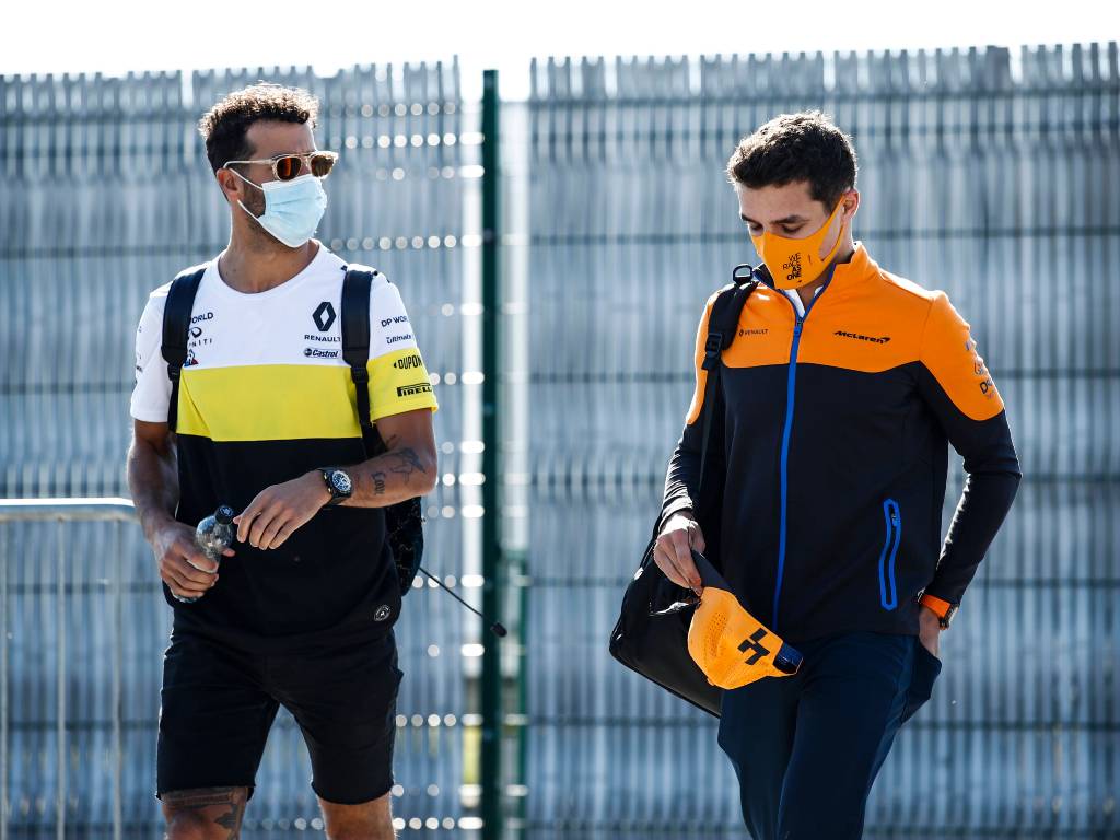 Daniel Ricciardo and Lando Norris (McLaren)