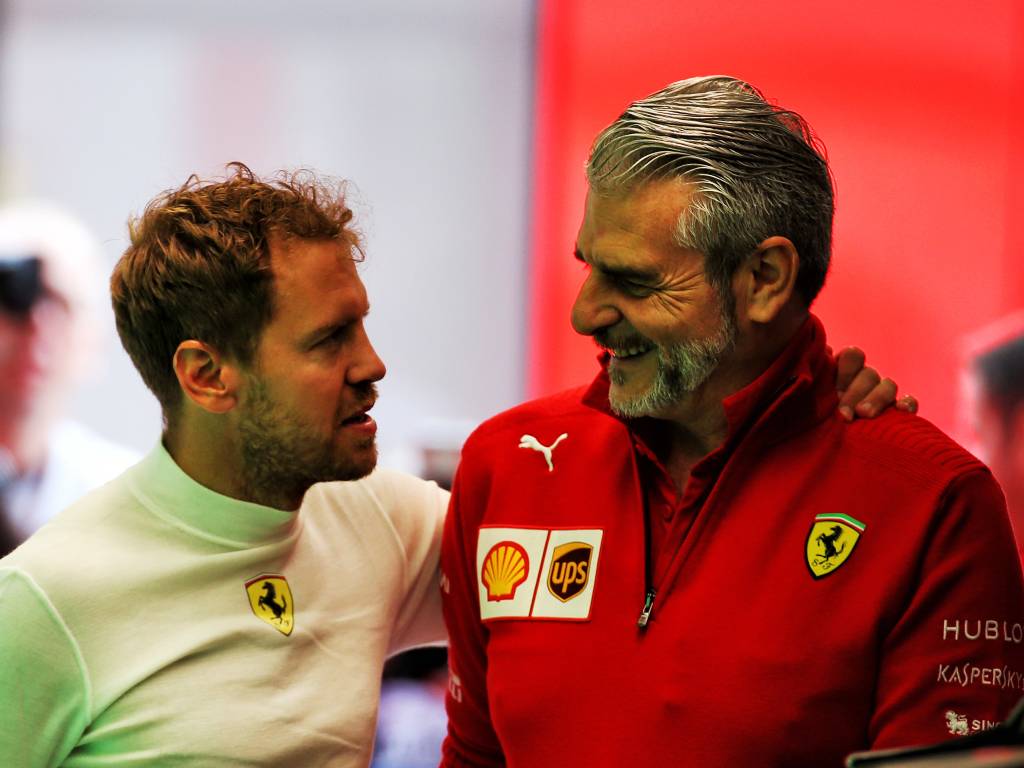 Sebastian Vettel, Maurizio Arrivabene