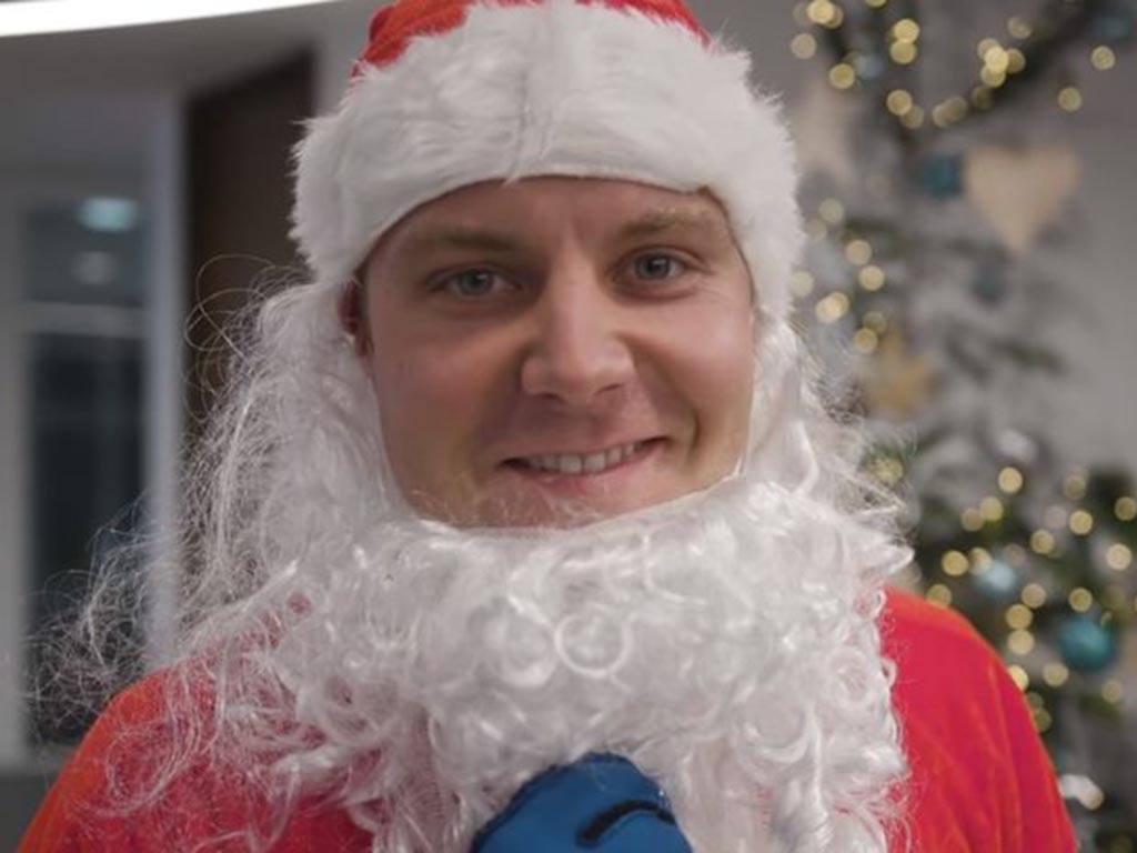 Valtteri Bottas Christmas
