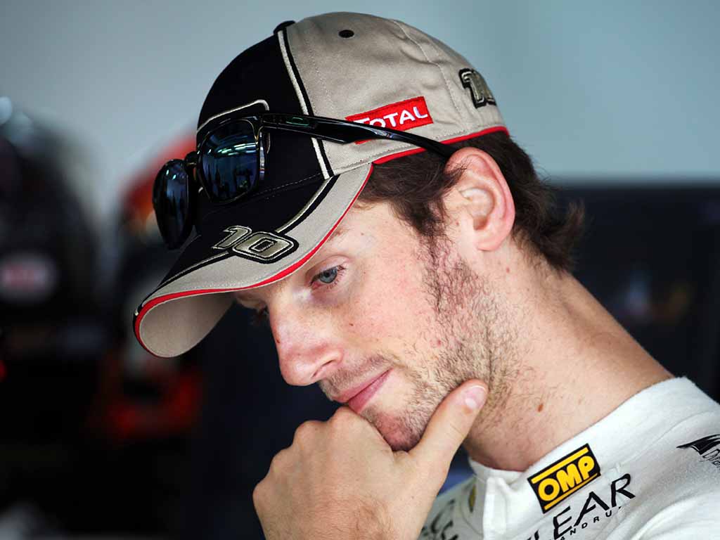 romain grosjean 2012