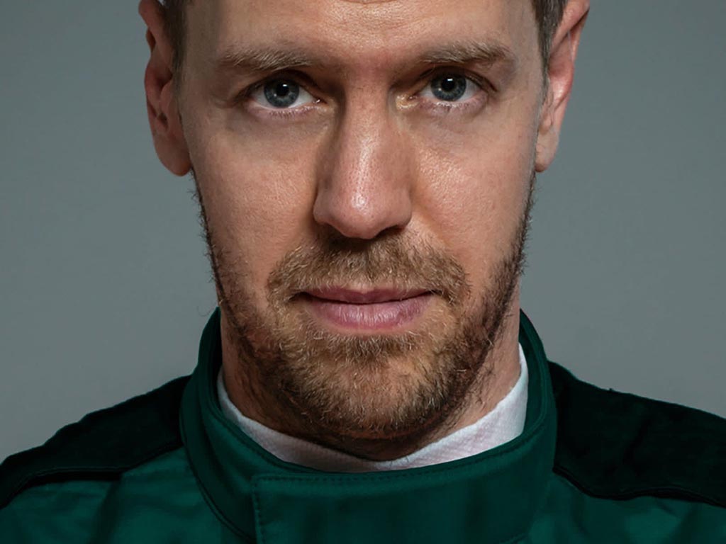 First image of Sebastian Vettel in Aston Martin green | F1 ...