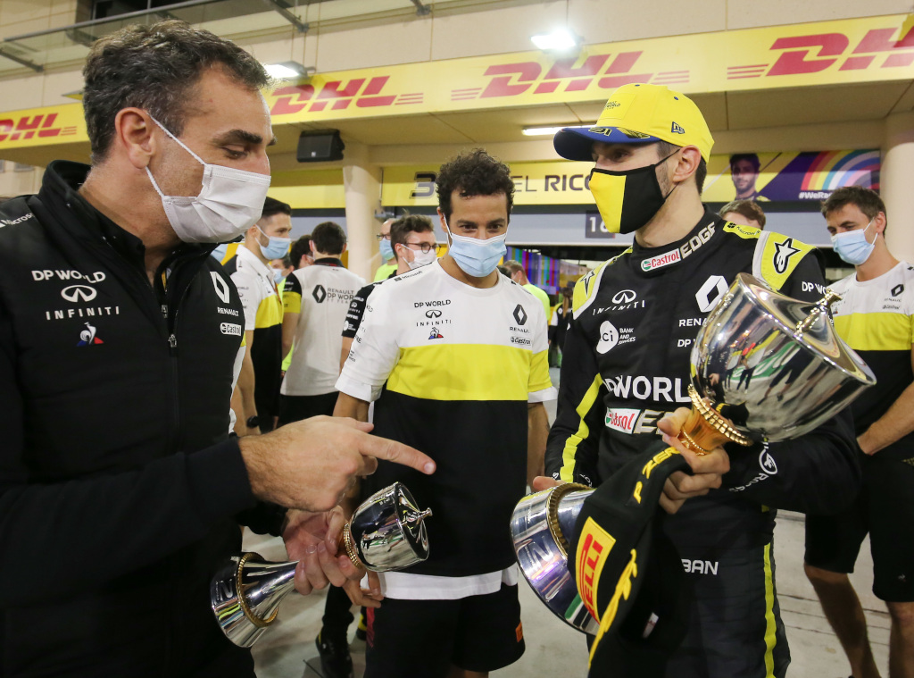 Esteban Ocon Et Cyril Abiteboul P2