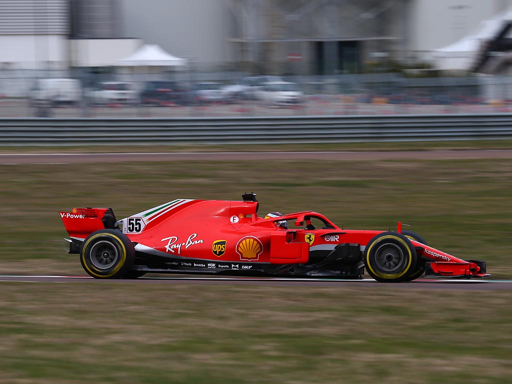 Ferrari test. Лось Феррари.