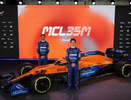 No Mercedes branding on McLaren’s MCL35M