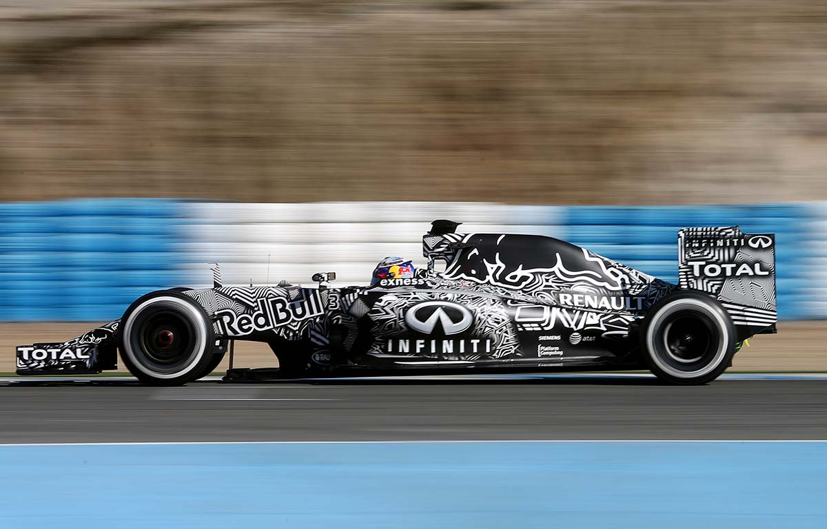 Red Bull RB11 Camouflage Daniel Ricciardo PA