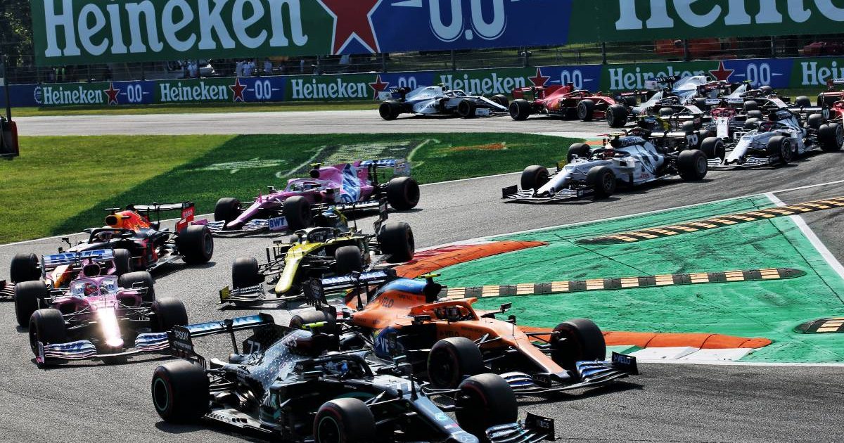 2020 Italian Grand Prix start