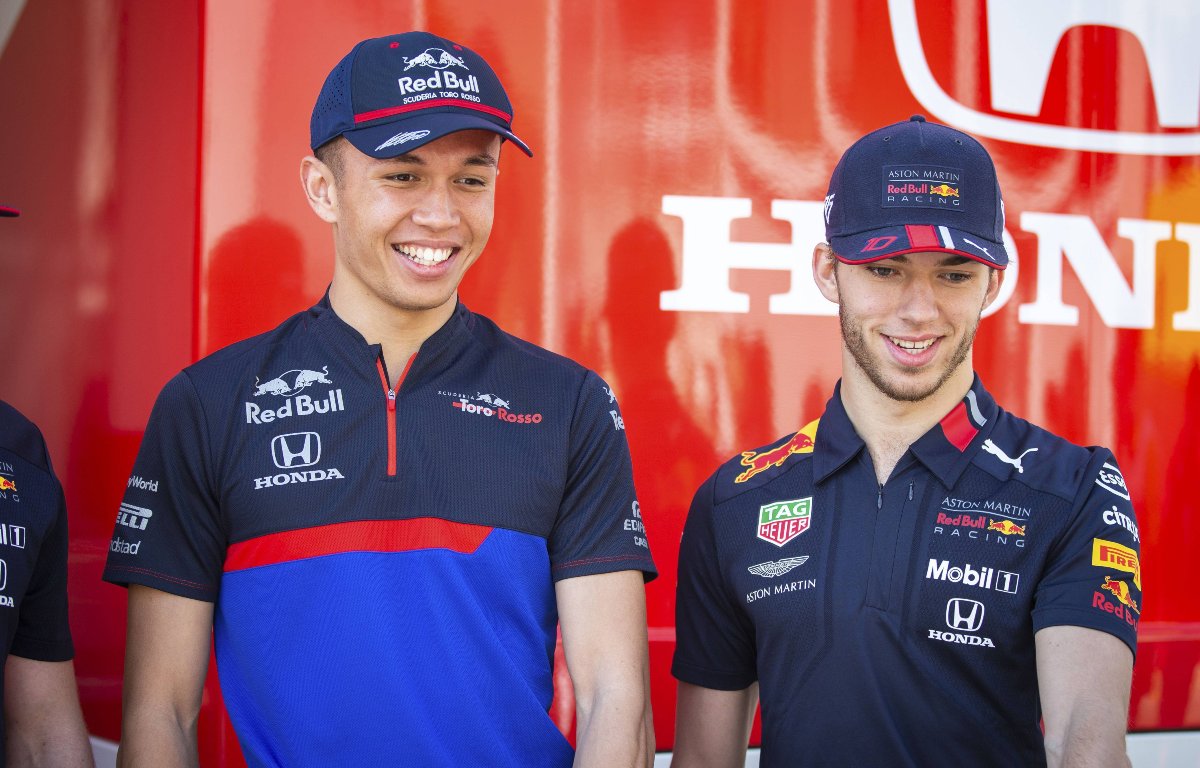 Alex Albon Pierre Gasly