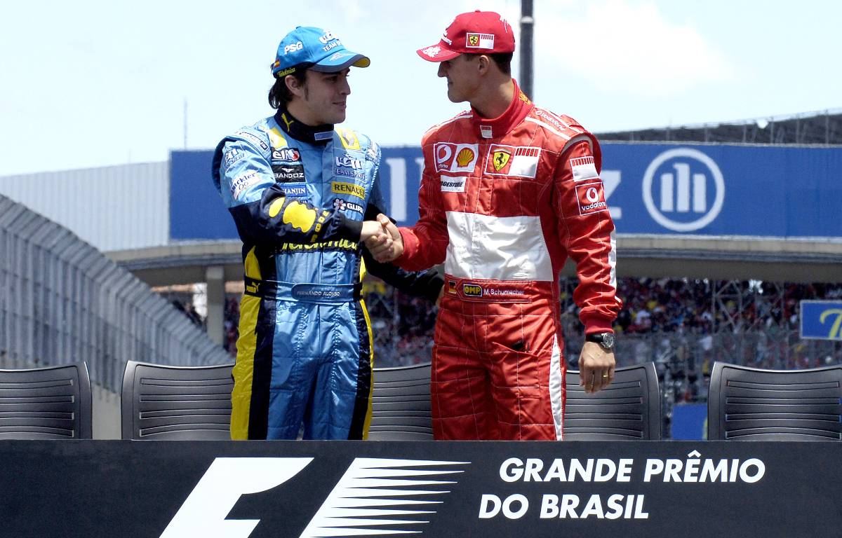 Fernando Alonso Michael Schumacher