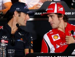 Webber fears Alonso may suffer Rossi-like drop-off