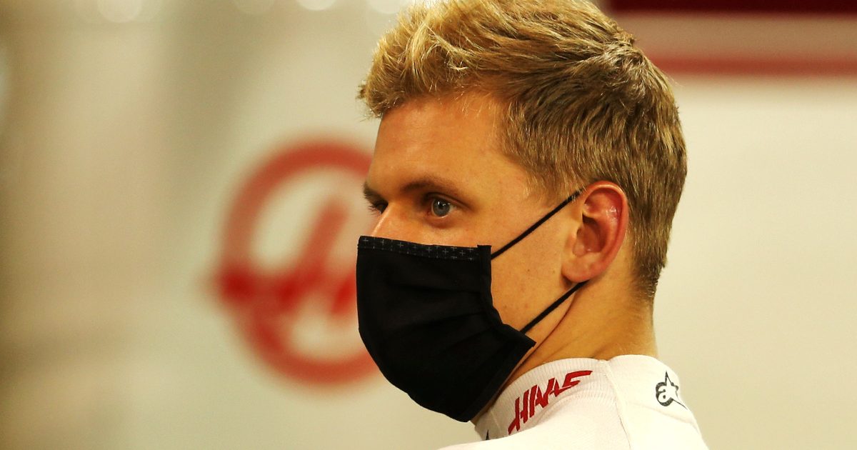 Mick Schumacher Haas logo