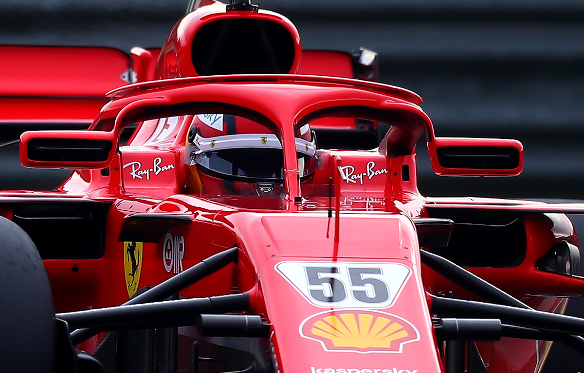 Carlos Sainz Ferrari SF71H tests