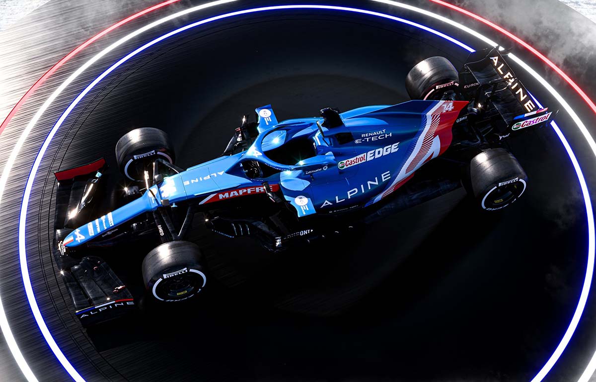 Alpine F1 team showcases new identity A521