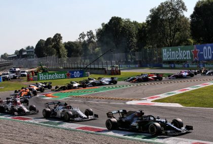 Italian Grand Prix grid