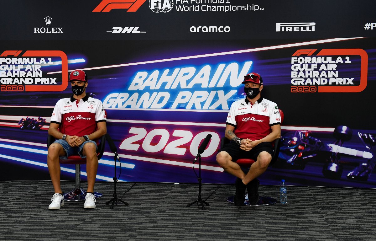 Kimi Raikkonen Antonio Giovinazzi