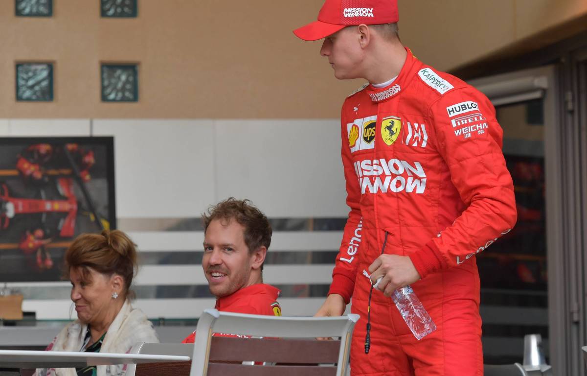 Mick Schumacher Sebastian Vettel