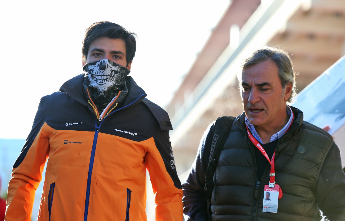 Carlos Sainz and father