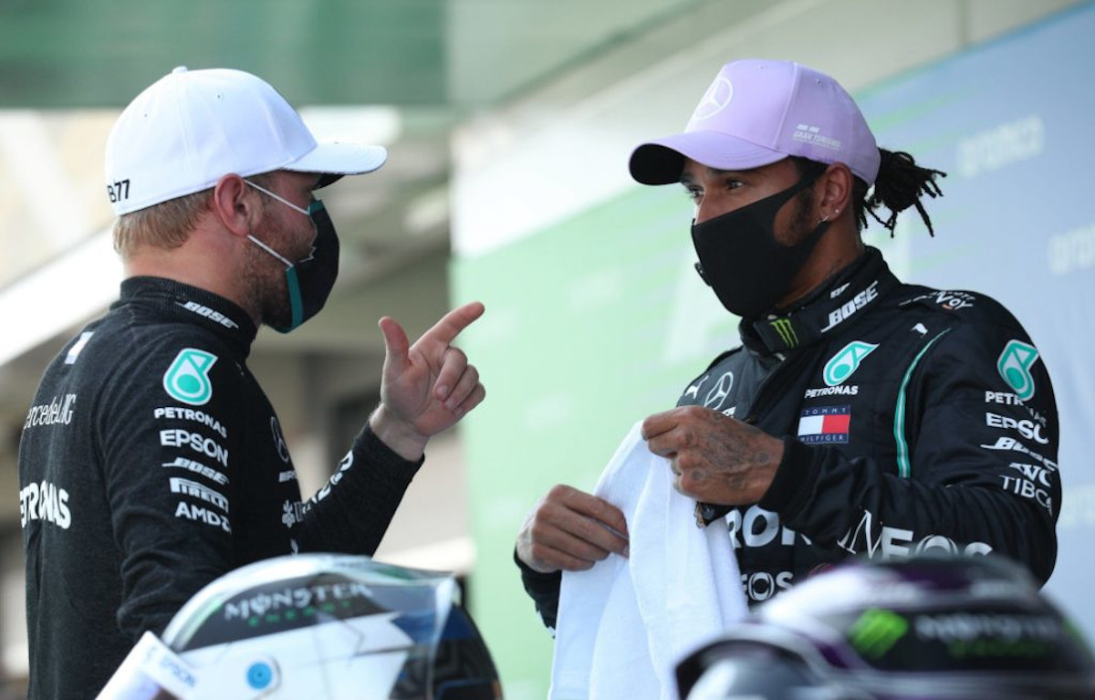 Lewis Hamilton and Valtteri Bottas