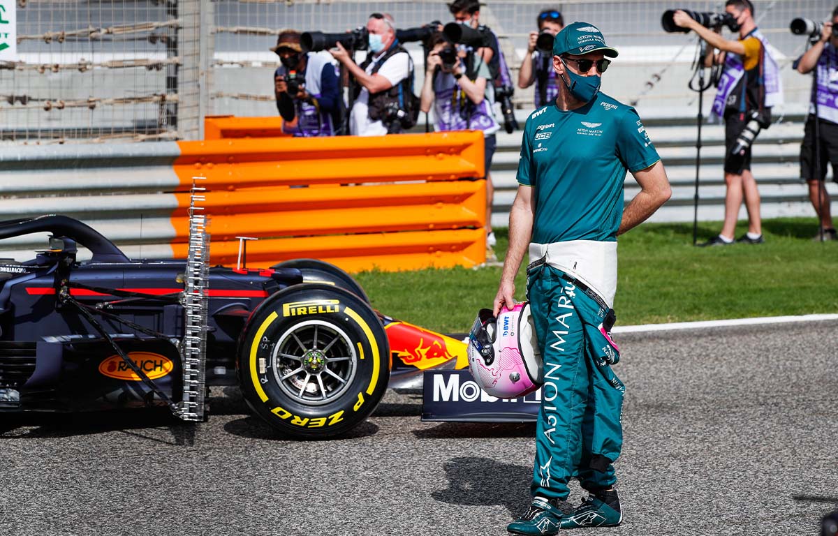 Sebastian Vettel Aston Martin PA