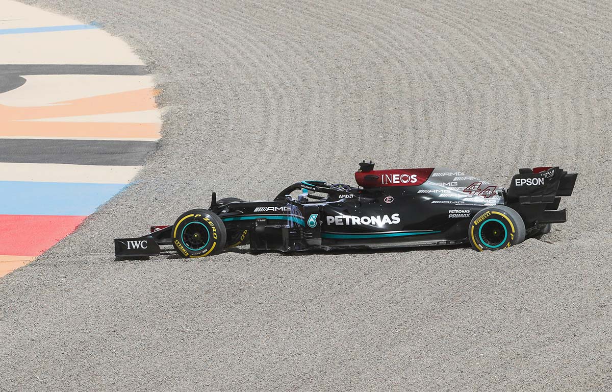 Lewis Hamilton Mercedes PA