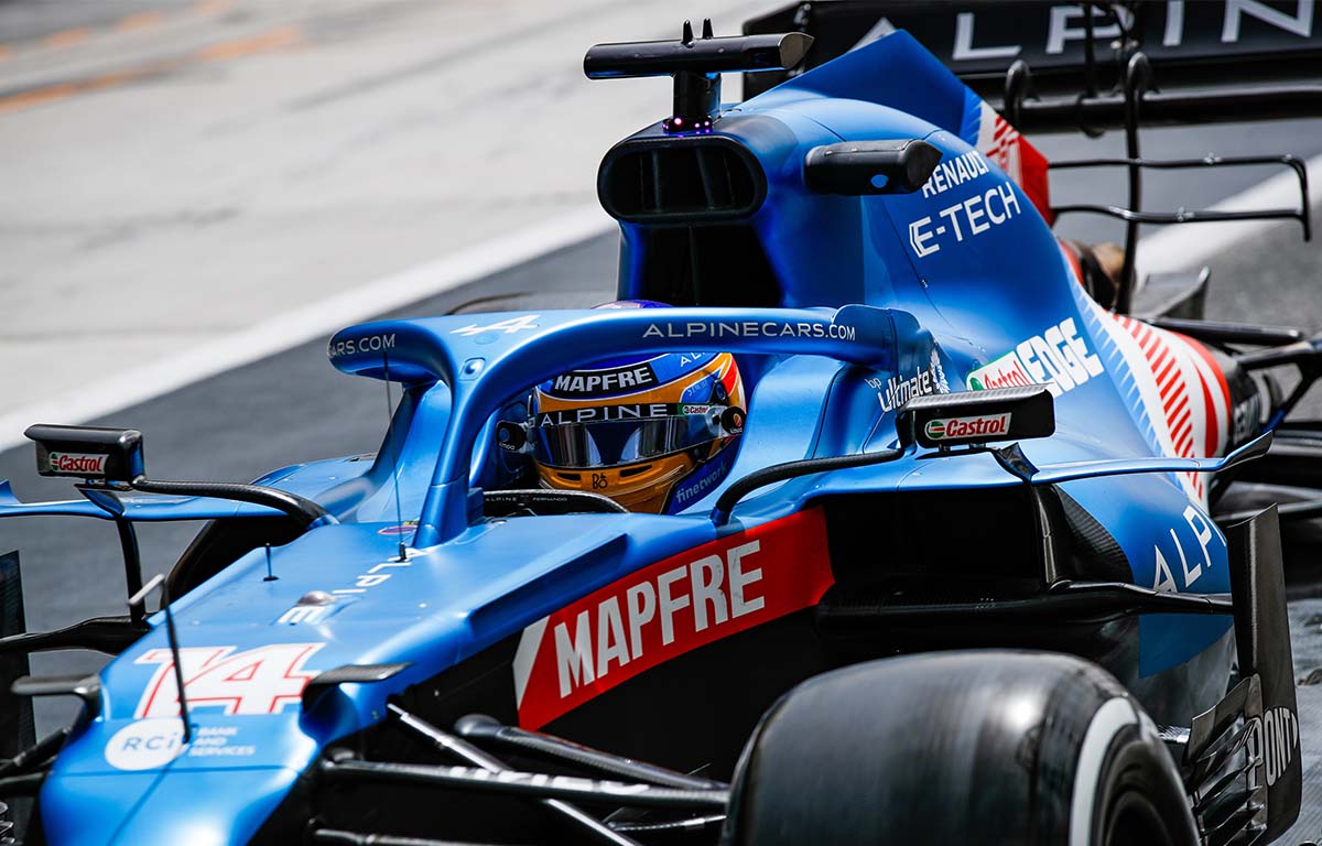 Alpine explain 'spectacularly bulky' engine cover