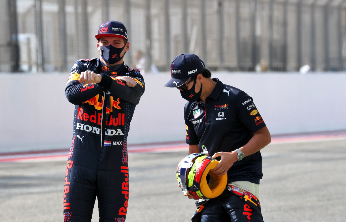 Max Verstappen Et Sergio Perez