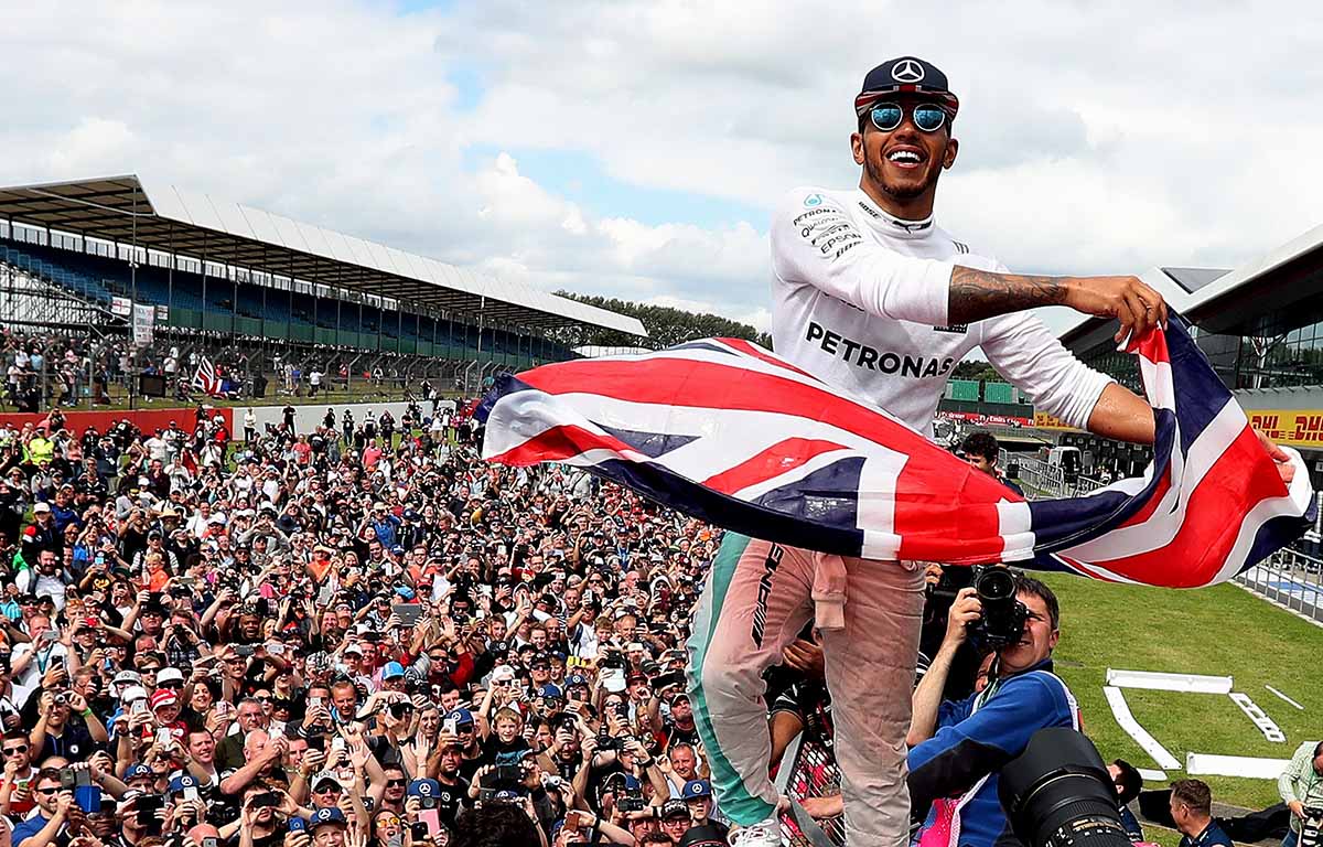 Lewis Hamilton Silverstone PA