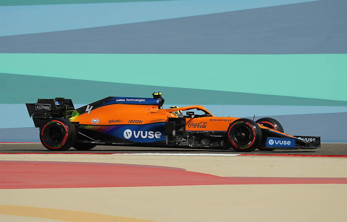 Lando Norris McLaren PA