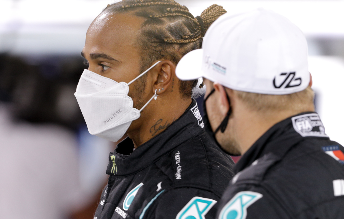 Lewis Hamilton et Valtteri Bottas