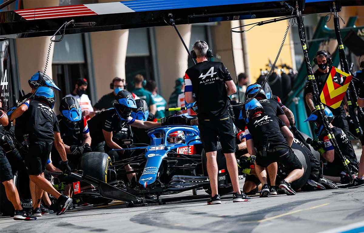 Esteban Ocon Alpine PA