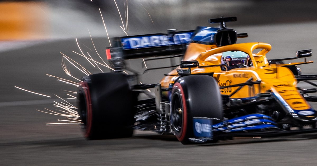 Daniel Ricciardo McLaren sparks