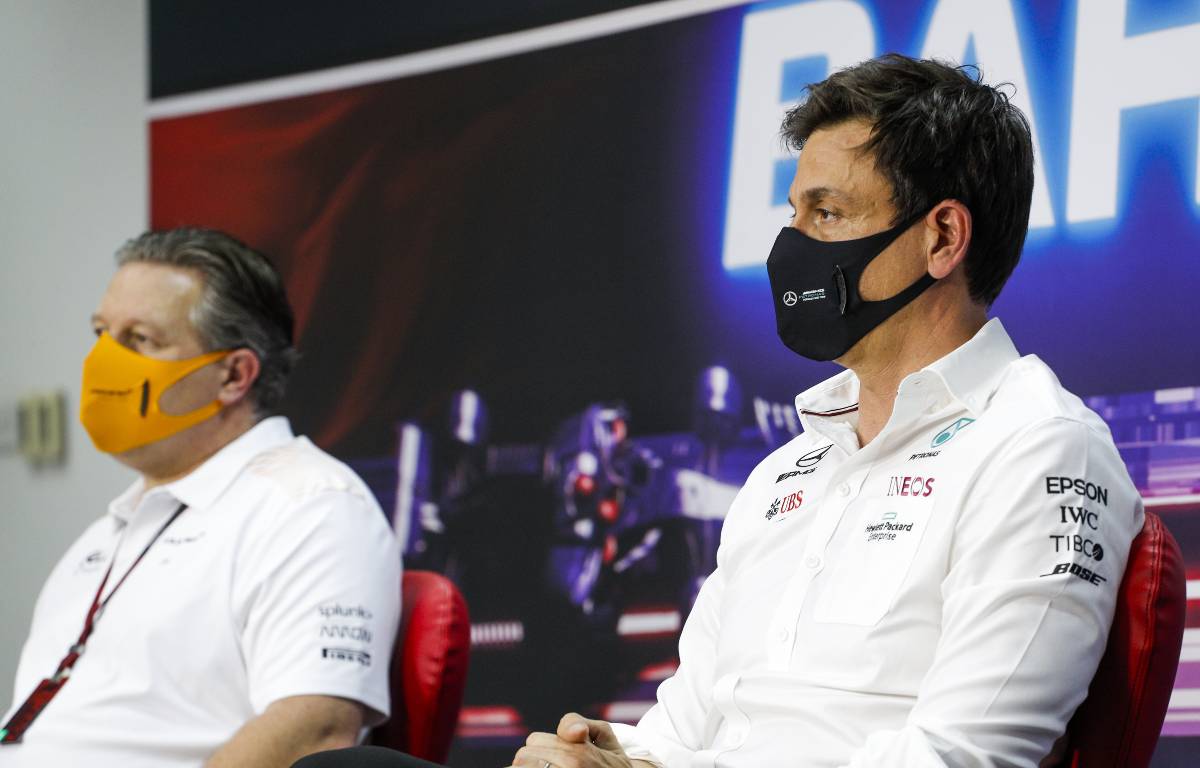 Toto Wolff Zak Brown