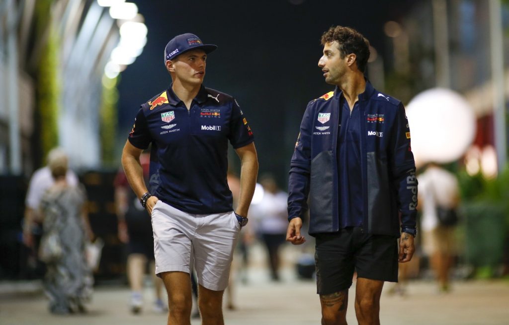 Daniel Ricciardo couldn't see himself at Red Bull now ...