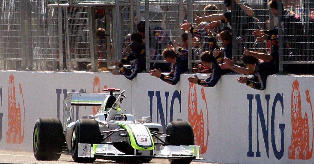 Jenson Button wins the 2009 Turkish Grand Prix for Brawn