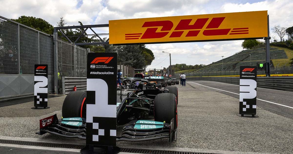Lewis Hamilton Imola pole
