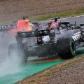Max wins at Imola, Hamilton crashes on his way to P2