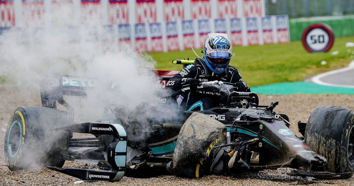 Valtteri Bottas Imola crash