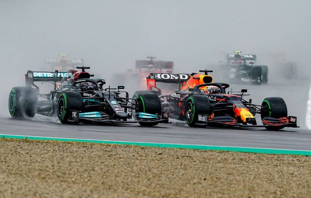 Lewis Hamilton Max Verstappen, 2021 Emilia Romagna Grand Prix, Imola