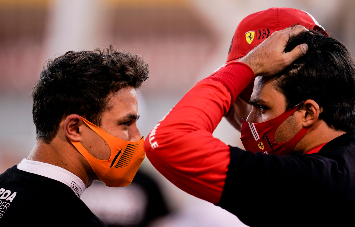 Lando Norris et Carlos Sainz