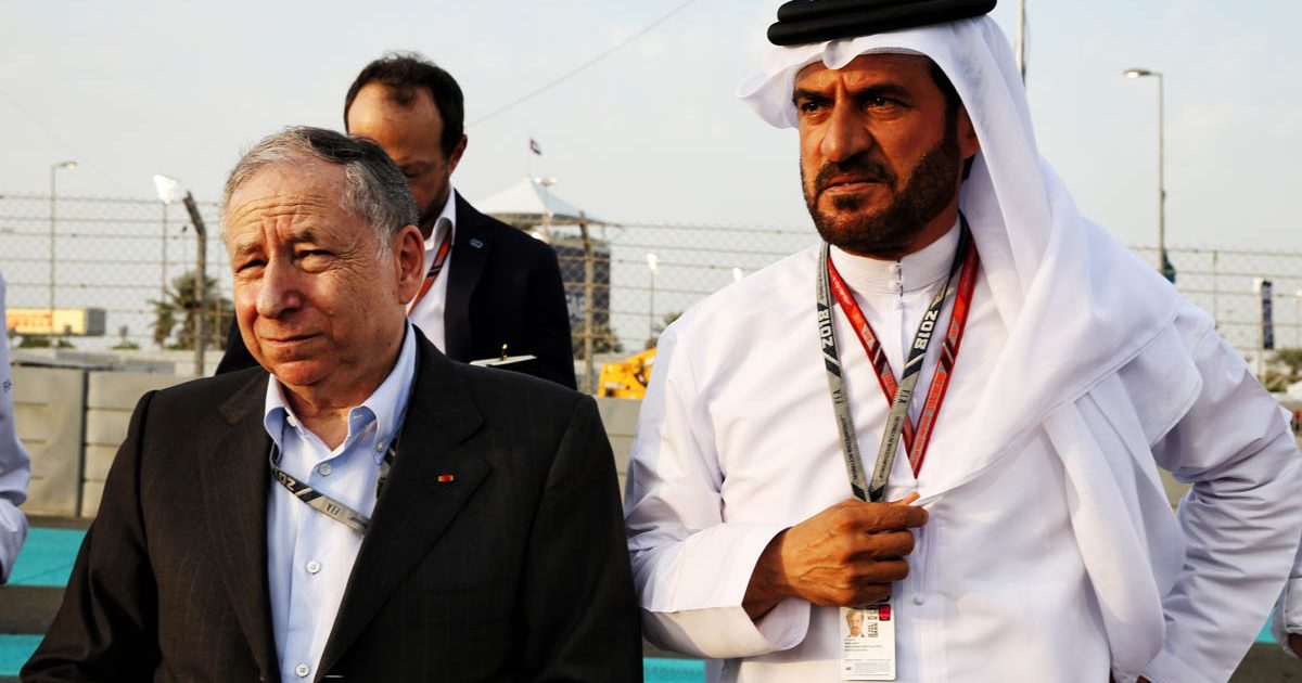 Jean Todt and Mohammed Bin Sulayem