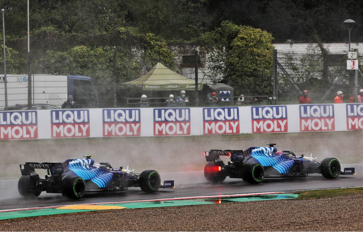 Williams Nicholas Latifi and George Russell