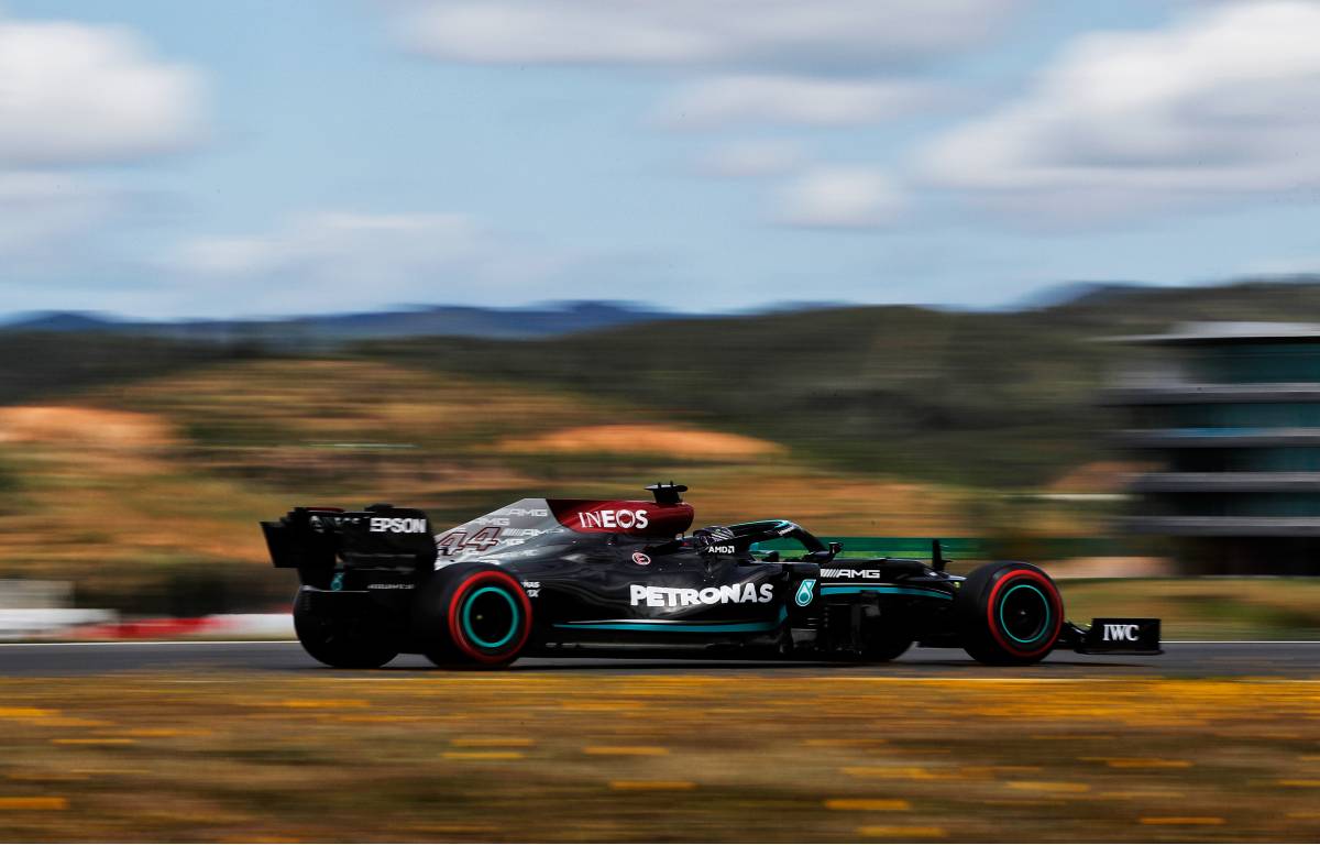 Lewis Hamilton, Mercedes, 2021 Portuguese Grand Prix qualifying