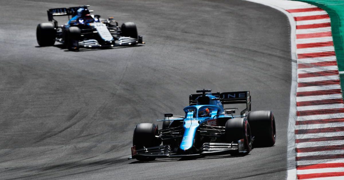 Fernando Alonso Esteban Ocon PA