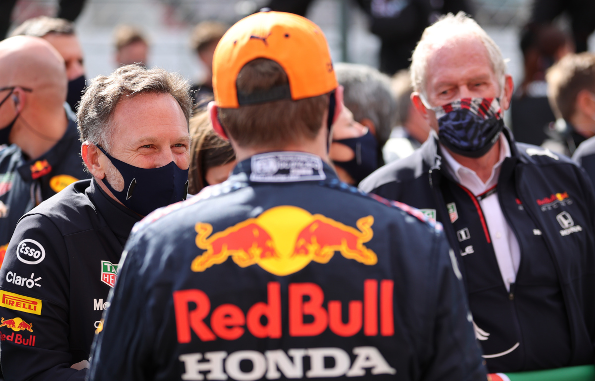 Max Verstappen Christian Horner Helmut Marko